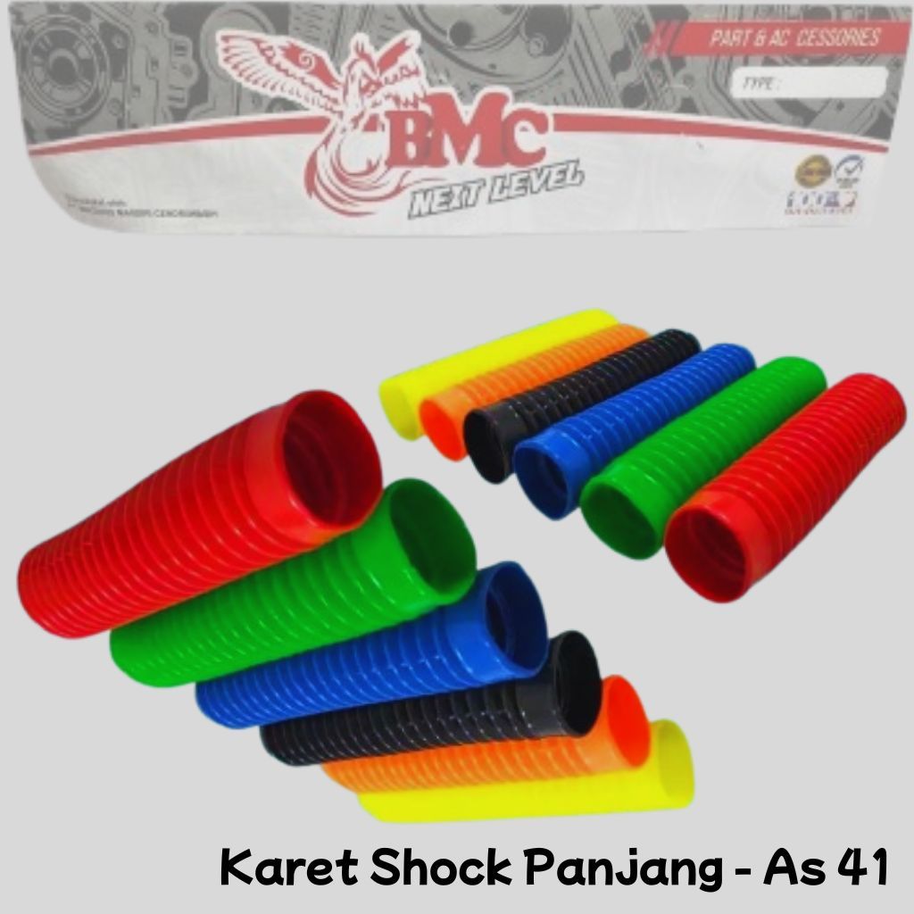 Karet Shock Panjang Shock Depan Tele As 41 KLX 230 KYB Gordon WR 155 - BMC