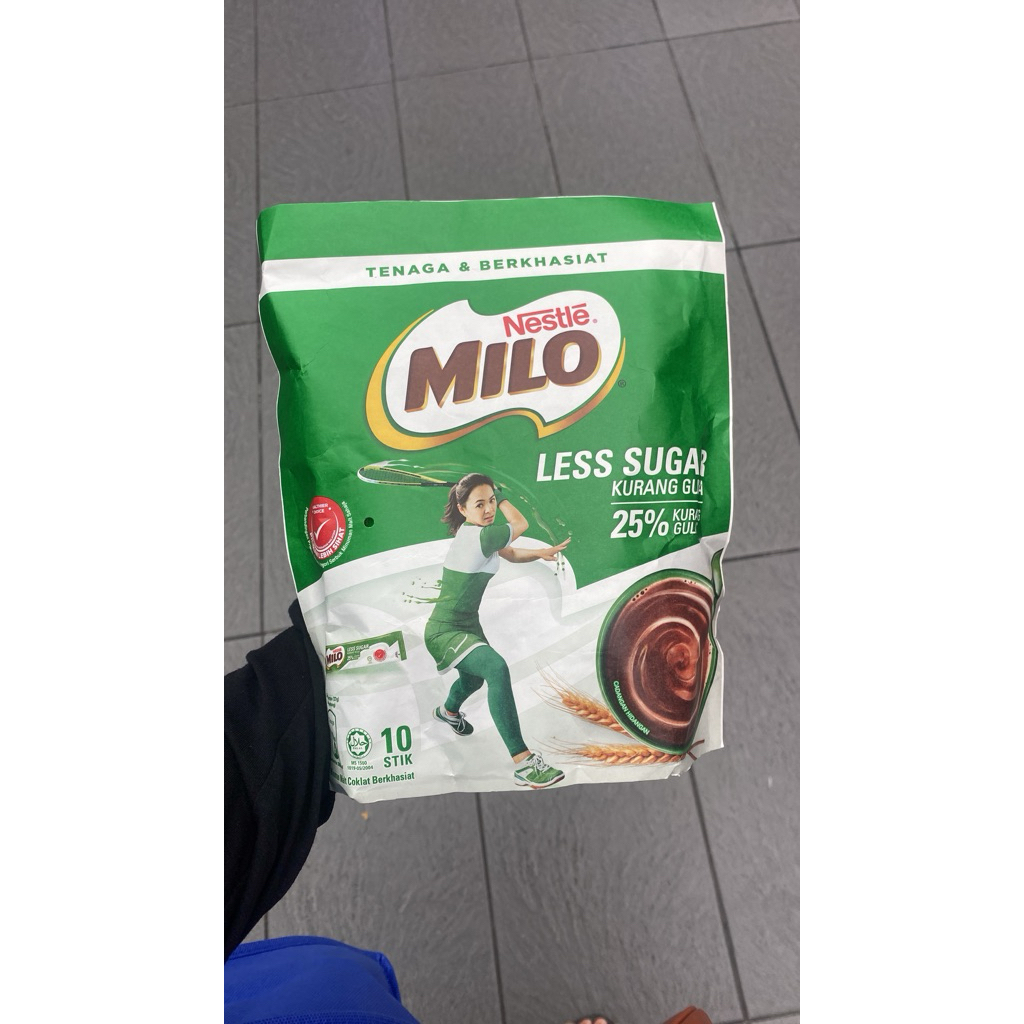 

[Ready Stock] Milo Less Sugar kurang gula 25%