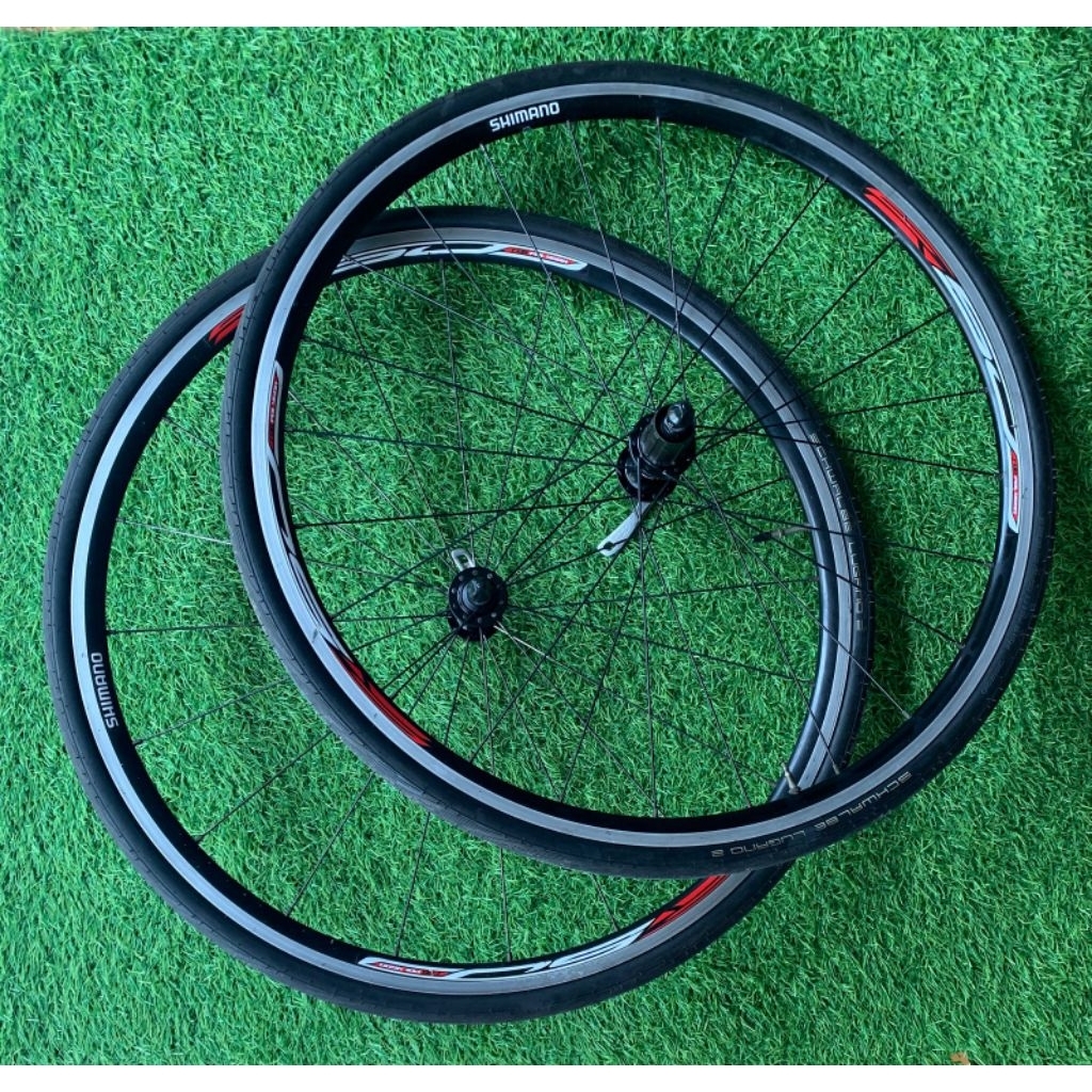 Wheelset Roadbike Shimano R500 700c plus Ban