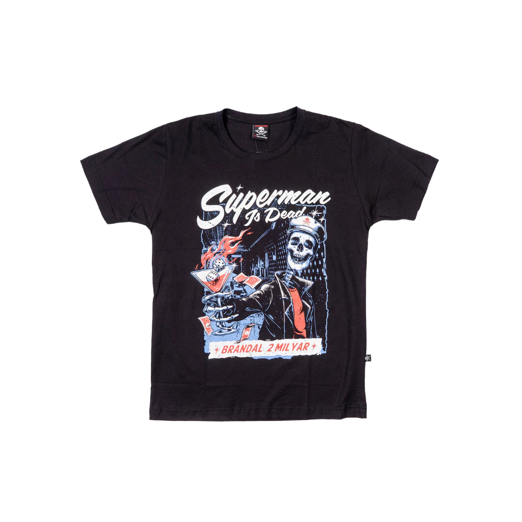 Kaos Superman Is Dead Brandal 2M T-Shirt Merch SID | Unisex
