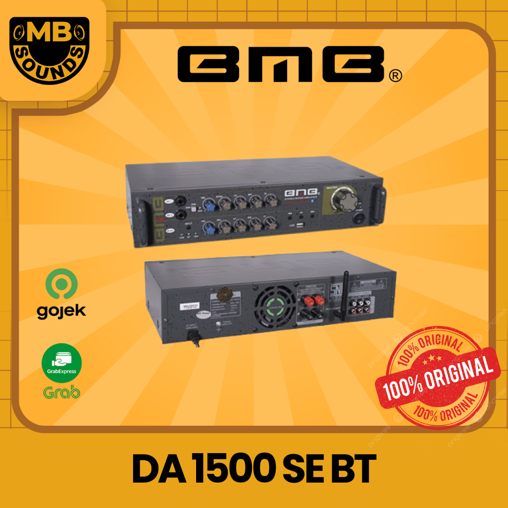 BMB DA1500SE BT / DA-1500SE BT / DA1500SEBT AMPLIFIER KARAOKE BLUETOOTH ORIGINAL