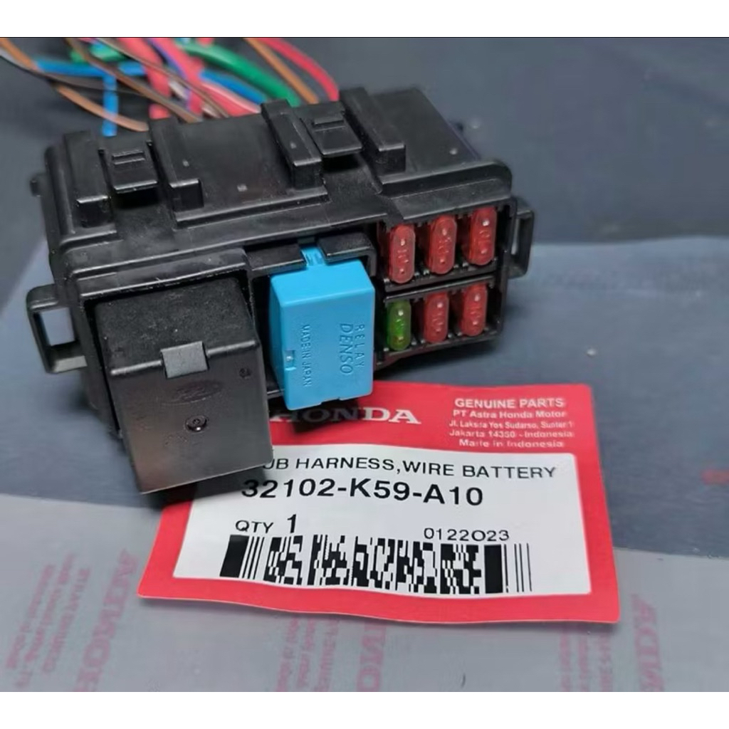 box sekring pusat Honda Vario 150 K59 original fullset box fuse sekring vario k59 original