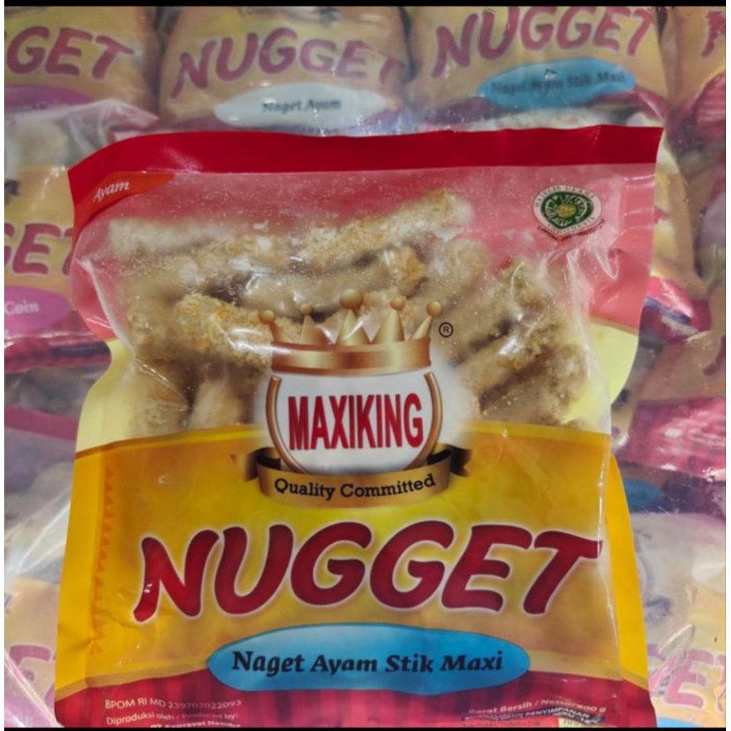 

nuget ayam maxiking berat 500 gram frozen food