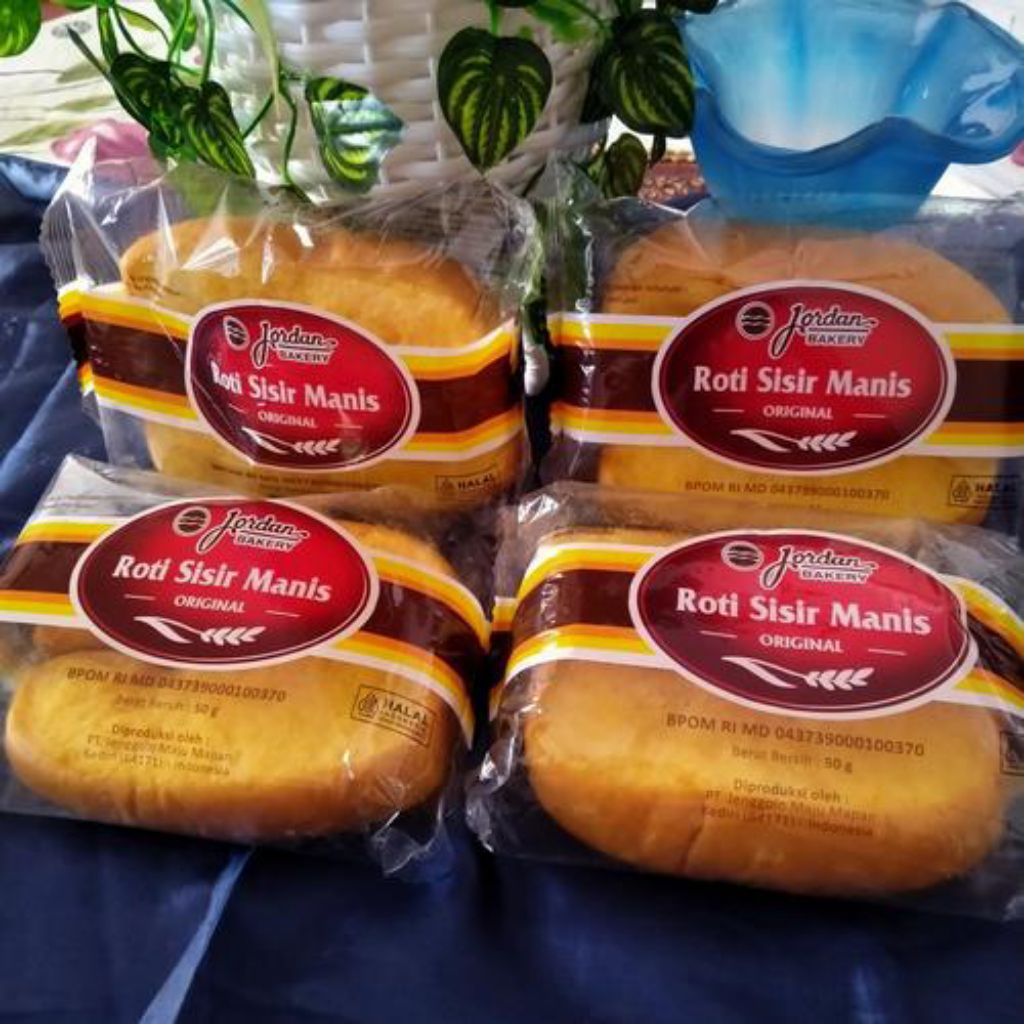

Roti sisir manis Jordan bakery/ pack isi 5pcs