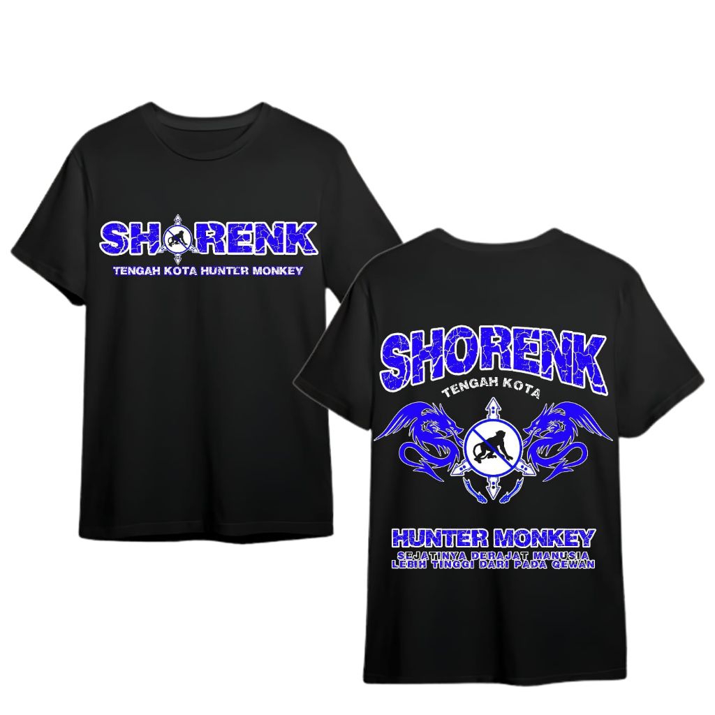 promo... kaos shorenk panatik warna hitam//kaos shorenk panatik pusat kota//kaos persaudaraan setia 