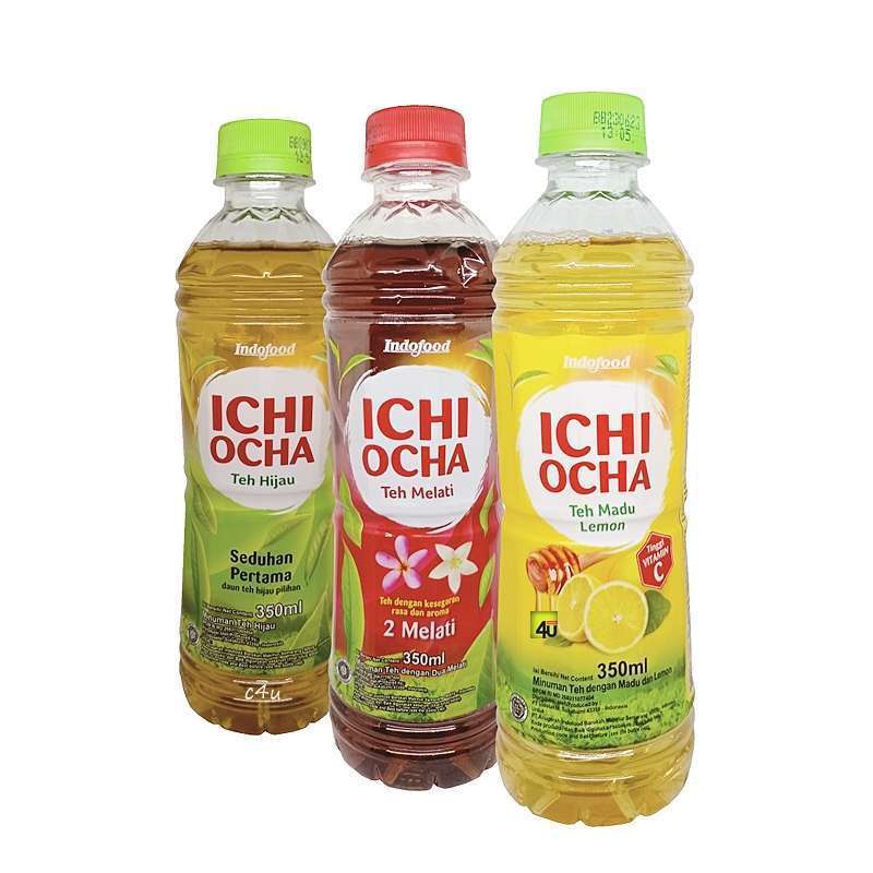 

Ichi Ocha Green Tea 350ml/Jasmine 350ml/Honey Lemon 350ml Per Karton