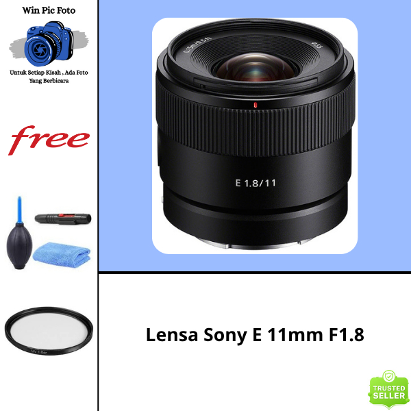 Lensa Sony E 11mm F1.8 / Lensa Kamera Sony / Lensa Camera Sony / Lens Kamera Sony / Lens Camera Sony