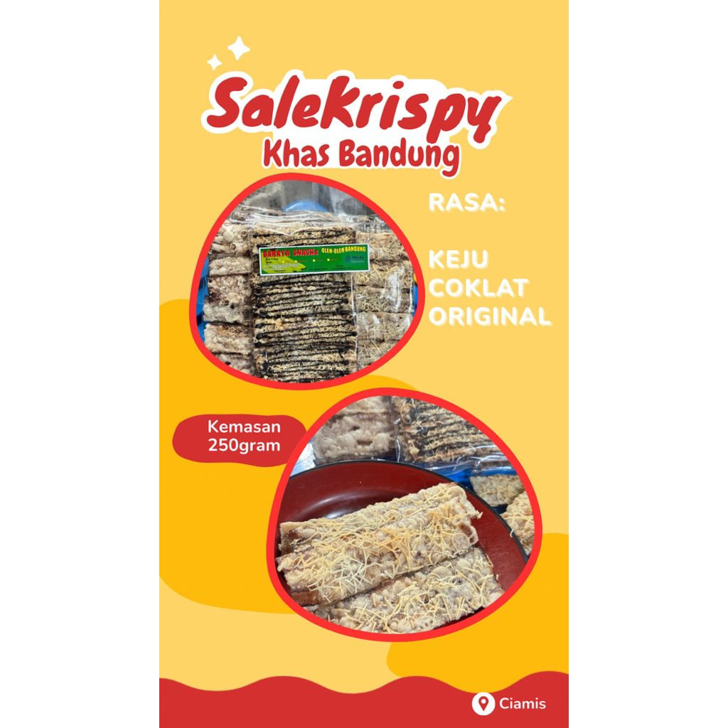 

Sale Pisang Krispy Kemasan 250gram
