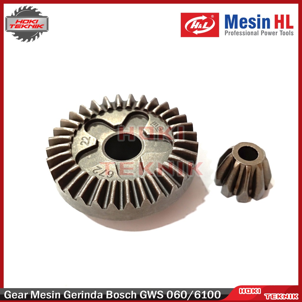 Gear Mesin Gerinda Bosch GWS 060 Gigi Nanas 6100