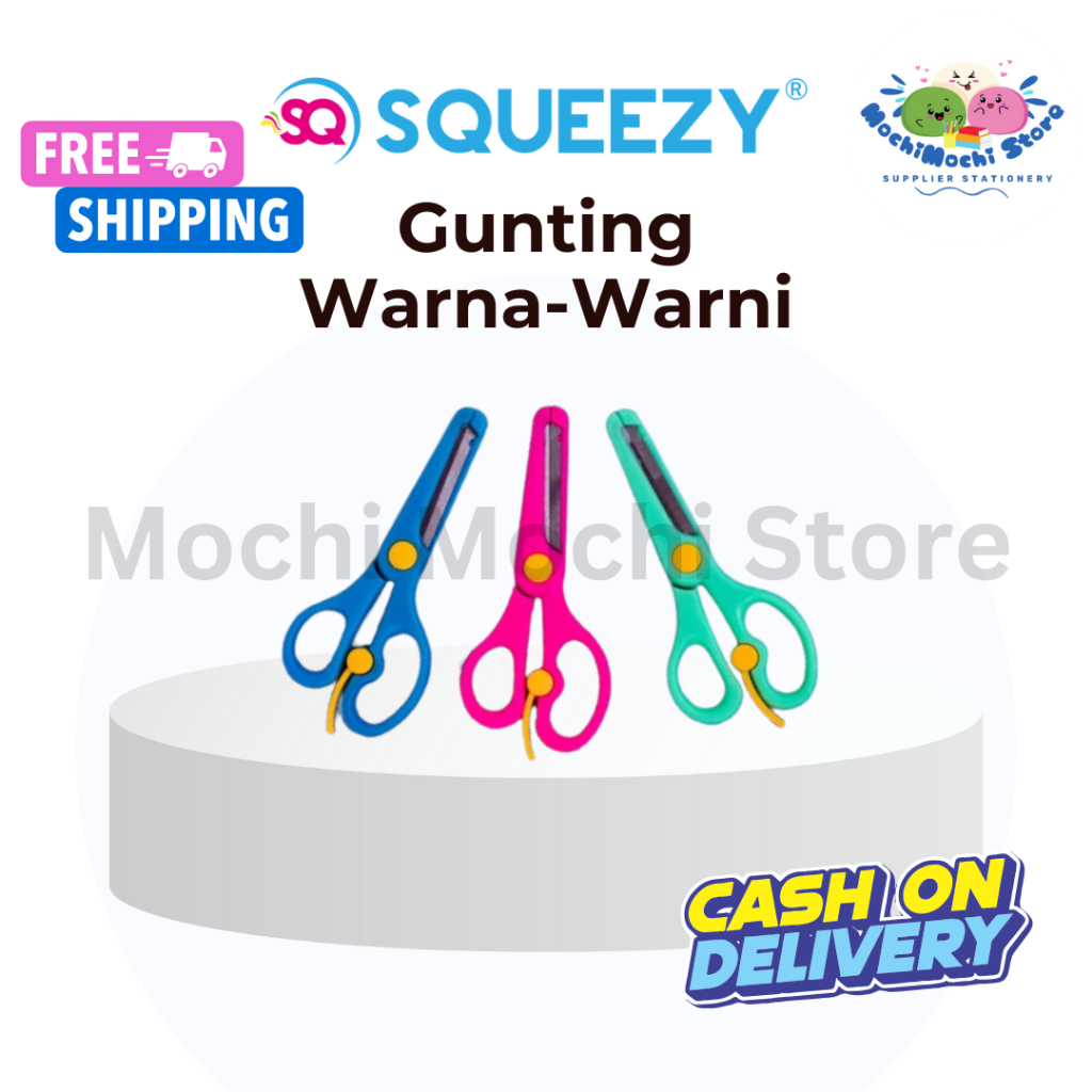 

HARGA GROSIR PER PCS Gunting Warna Warni SC-SQ03 | Gunting Stainless Steel | Scissors Stainless Steel | Gunting Kecil Warna | Gunting Bahan Baja Anti Karat | SC-SQ203/SC-SQ03