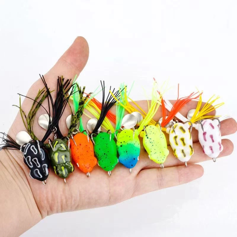 Umpan Pancing Soft Frog Lure Umpan Ikan Gabus 3cm 4gr Umpan Gabus Casting