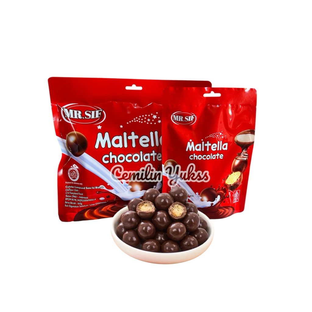

MR.SIF Maltella Chocolate Ball Biskuit Coklat Maltella Chocolate Biskuit Coklat Biskuit Coklat Bulat