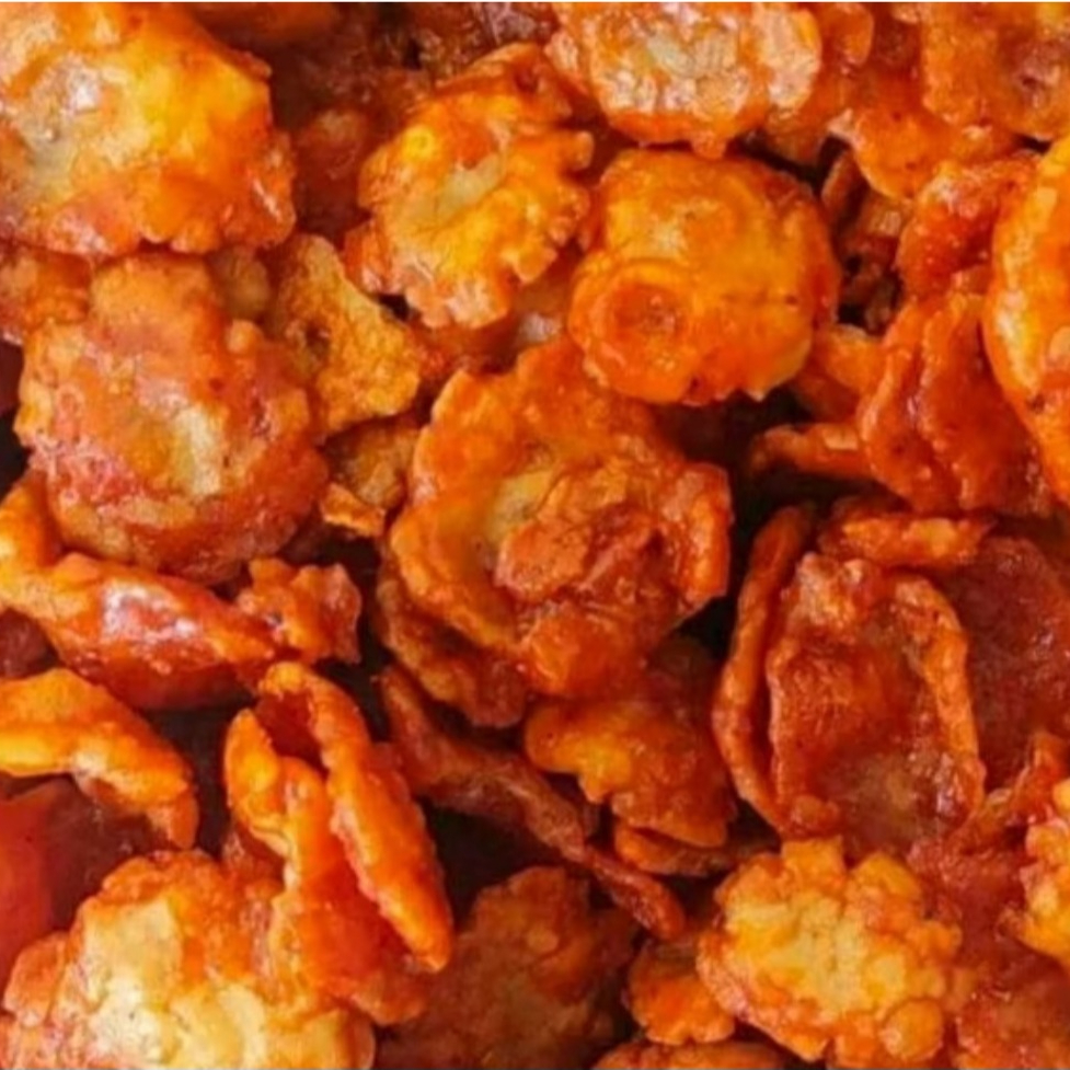 

Emping Melinjo Pedas Manis 1Kg Rasa Mantap