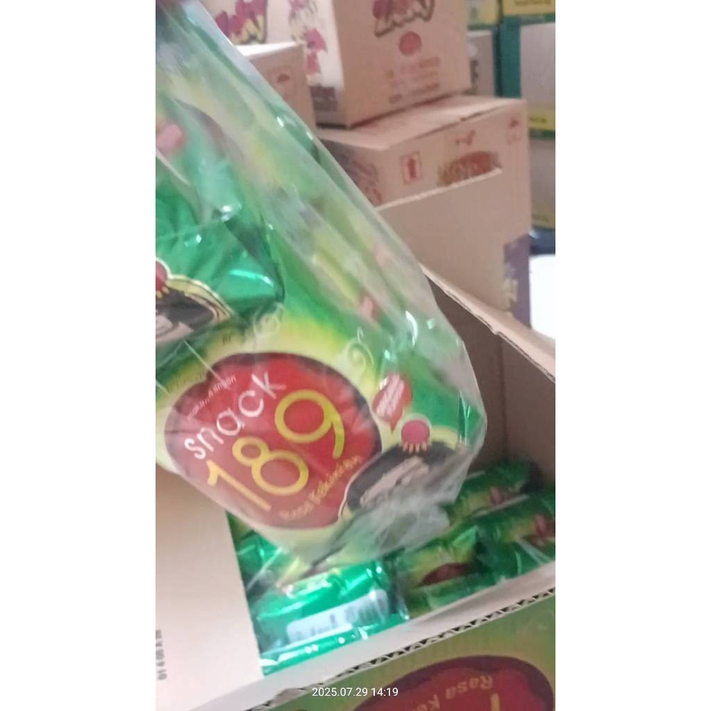 

Ciki Berhadiah Murah Meriah | Ciki 189 1 Renceng (10pcs) | 1 Dus (40pcs)
