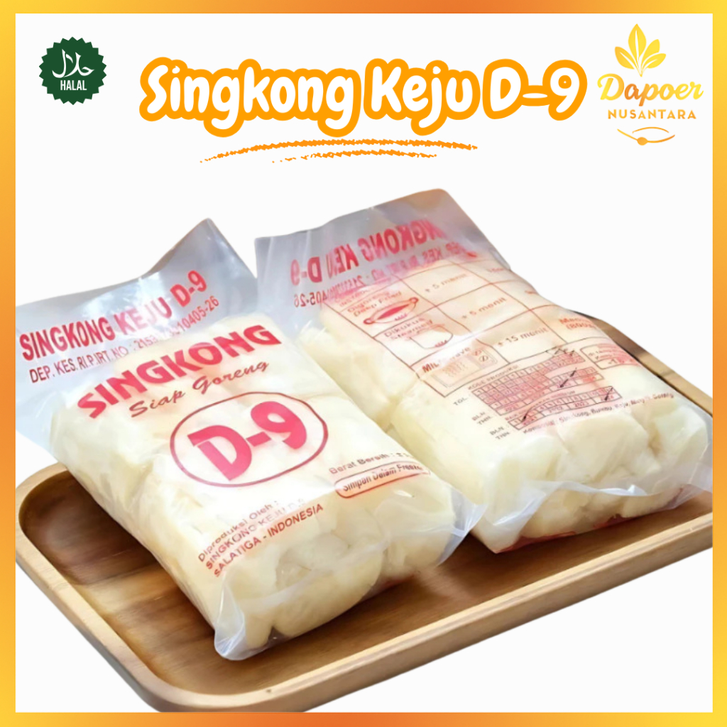 

Singkong Keju D9 Salatiga Frozen Pulen Gurih Siap Goreng atau Kukus Dan Tahan lama
