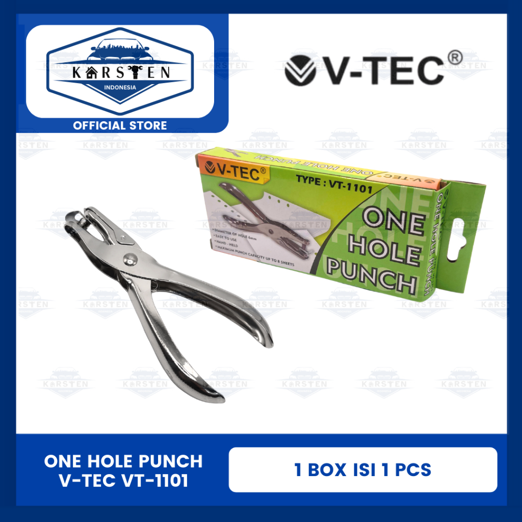 

Hole Puncher | Perforator V-Tec One Hole Punch (VT-1101)