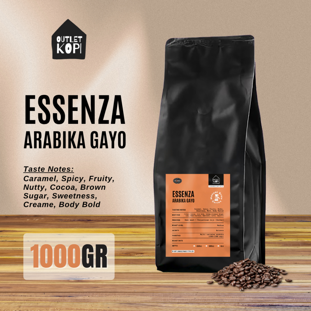 

KOPI GAYO - Full ARABIKA GAYO ACEH ESSENZA - Arabika Gayo 100% - Outlet Kopi Gayo