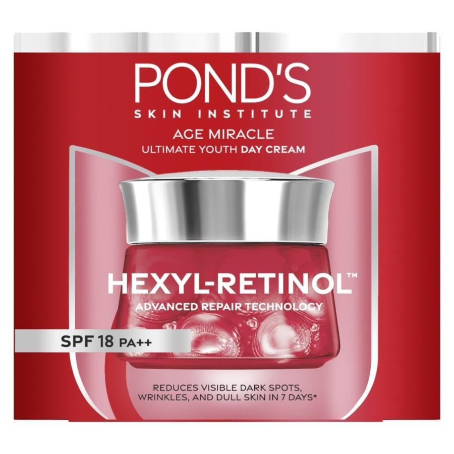 Pond's Age Miracle Day Cream Hexyl Retinol 20gr /Krim Pagi Ponds 20g