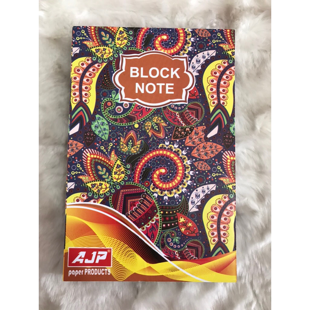 

{Pak} Buku Block Note Murah Batik Garis Ukuran A5 AJP
