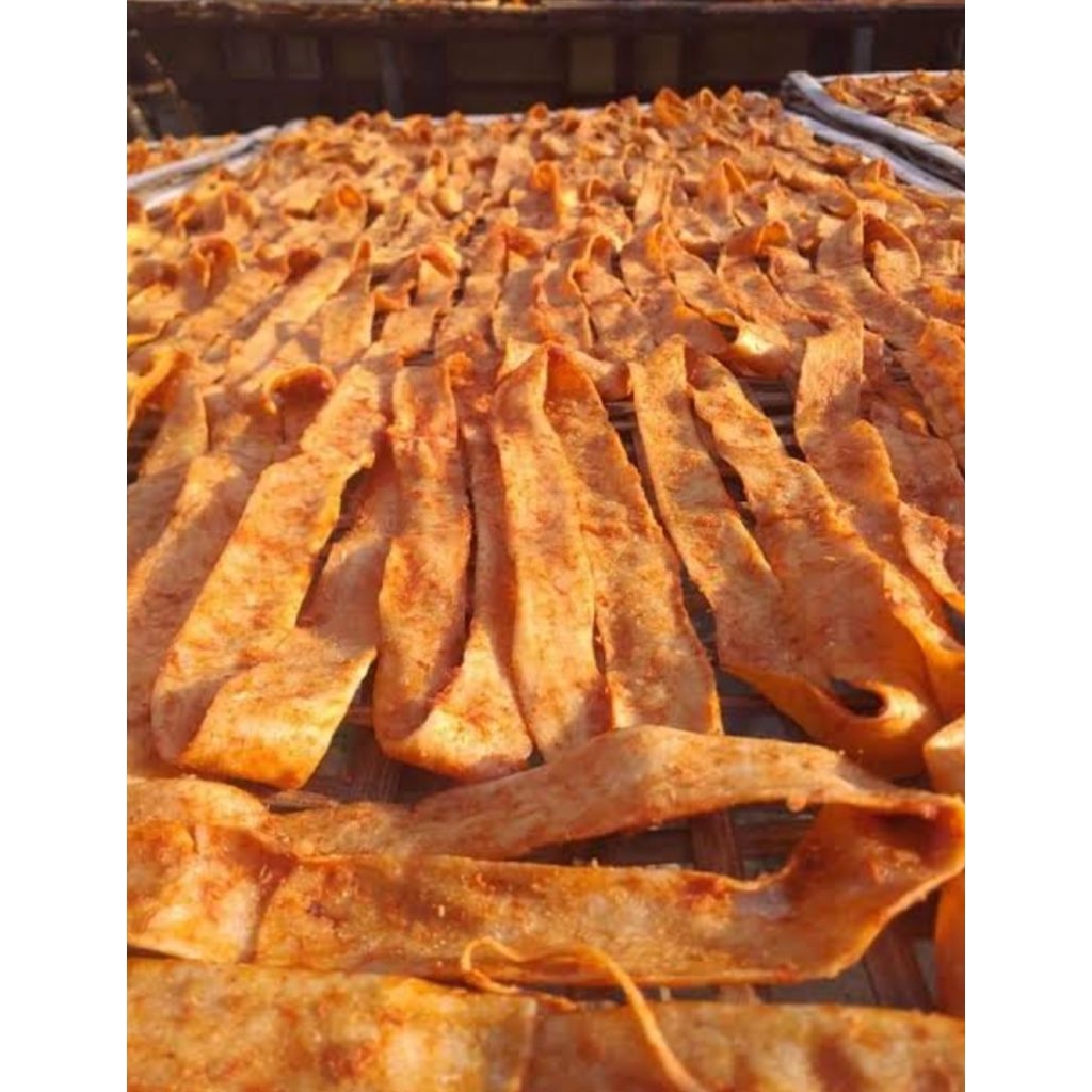 

GROSIR 5KG KERUPUK SLONDOK PEDAS MENTAH