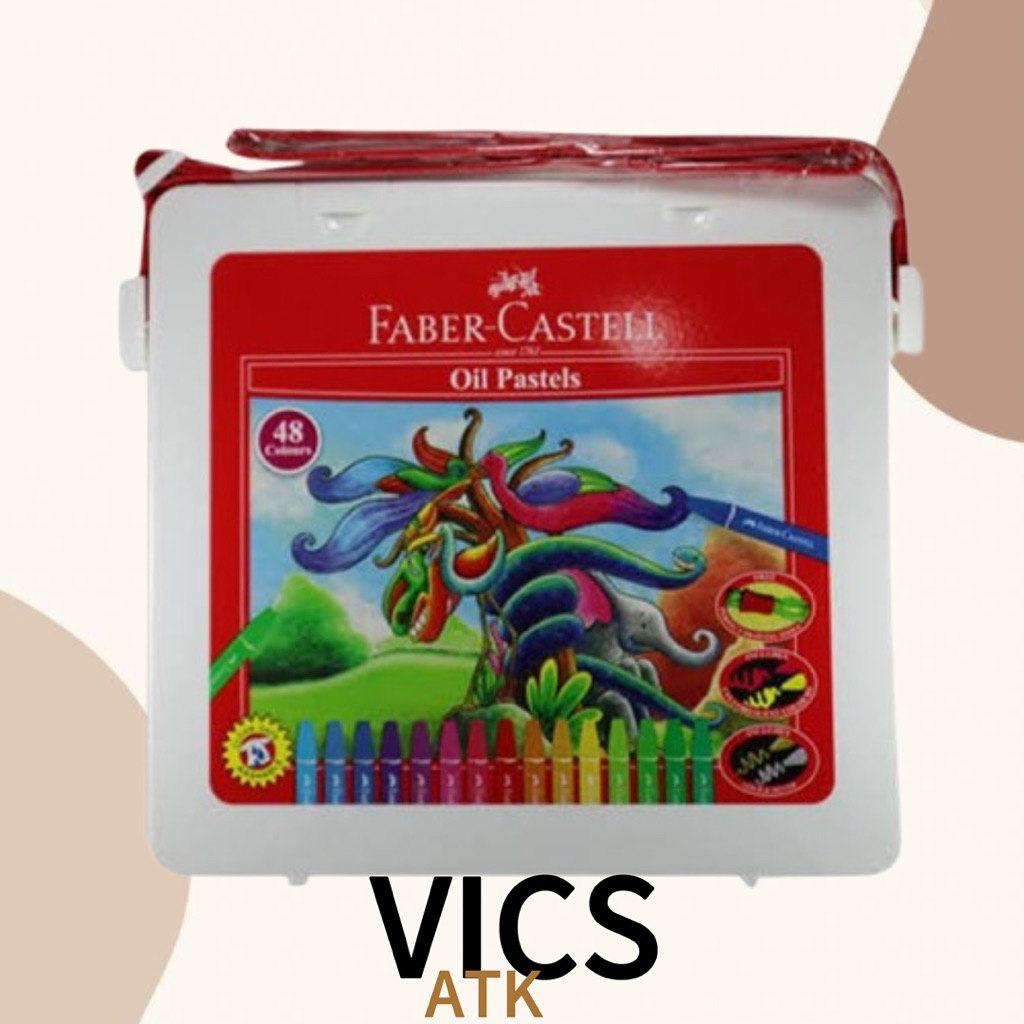 

Crayon Faber-Castell Oil Pastels 48 warna