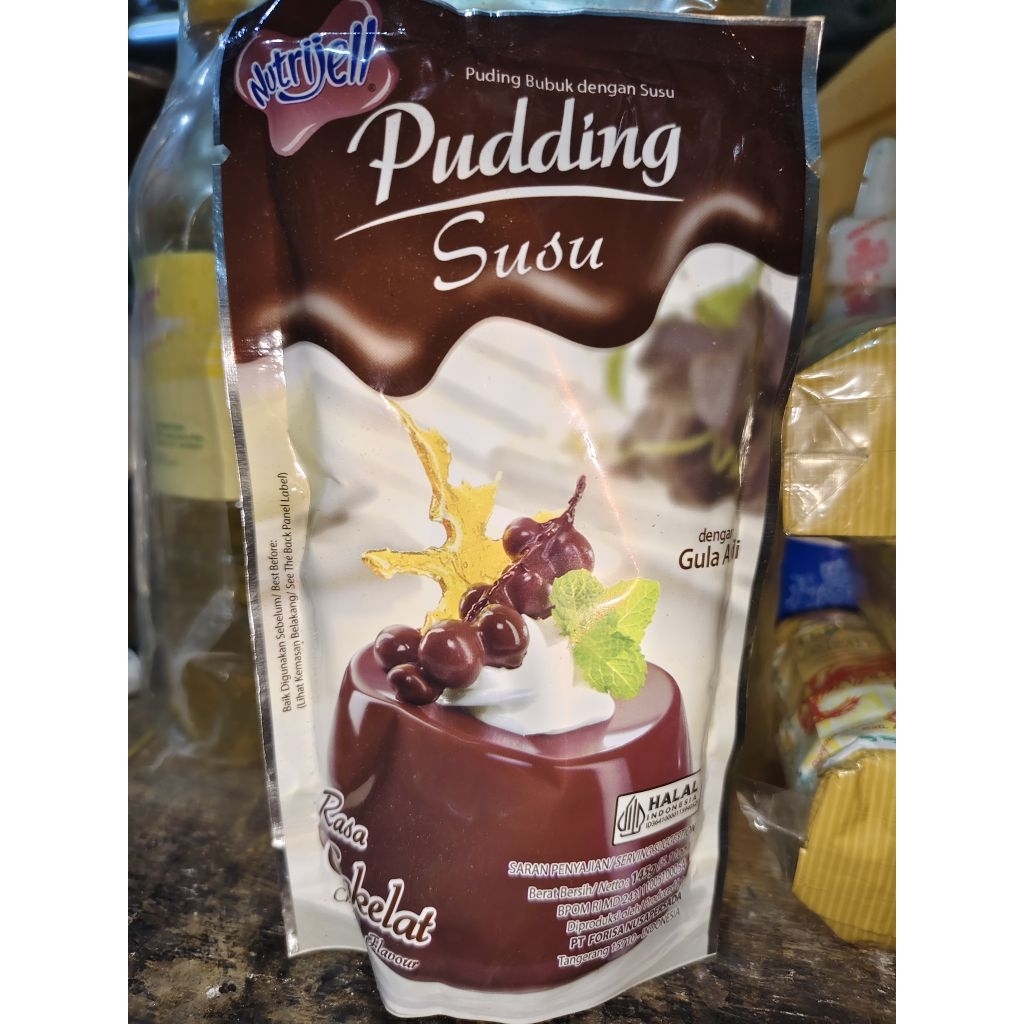 

NUTRIJELL PUDING SUSU RASA COKLAT 145gr