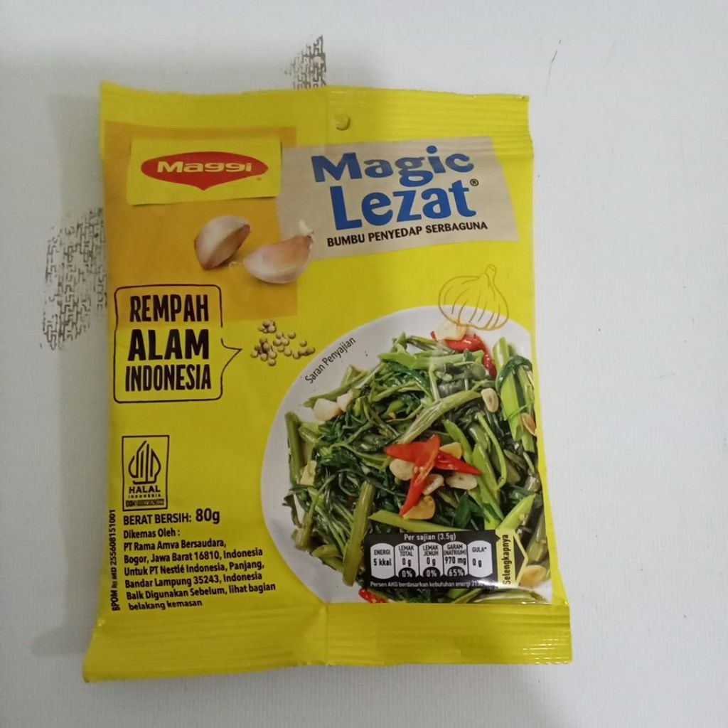 

magic lezat bumbu penyedap serbaguna 80g