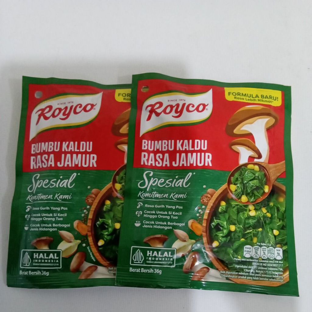 

Royco bumbu kaldu rasa jamur 36g
