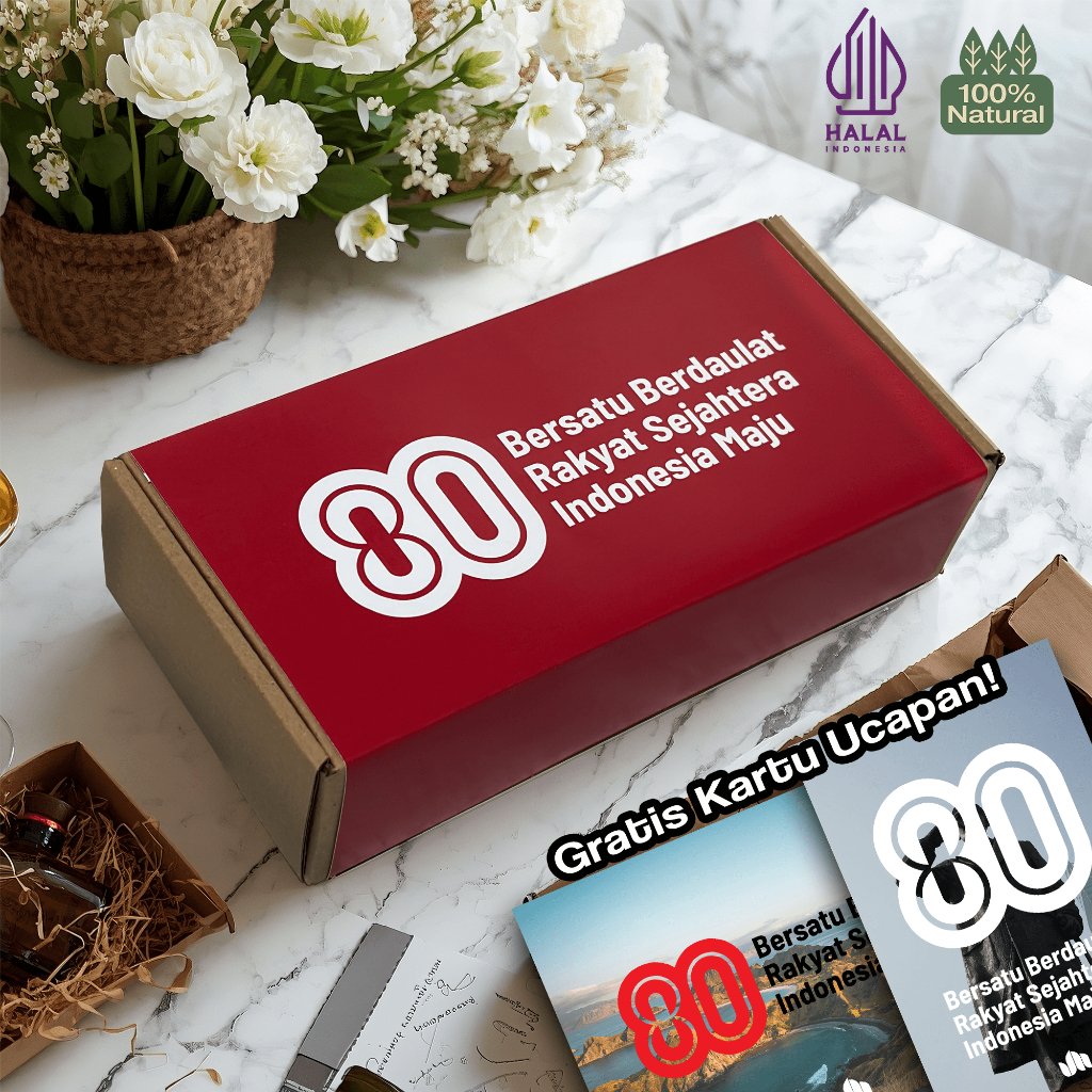 

uuu HAMPERS HUT RI 80 Paket Hampers Bumbu Masak Tradisional Indonesia Edisi Spesial Kemerdekaan