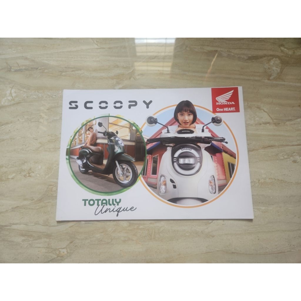 brosur katalog motor honda scoopy 2024 leaflet