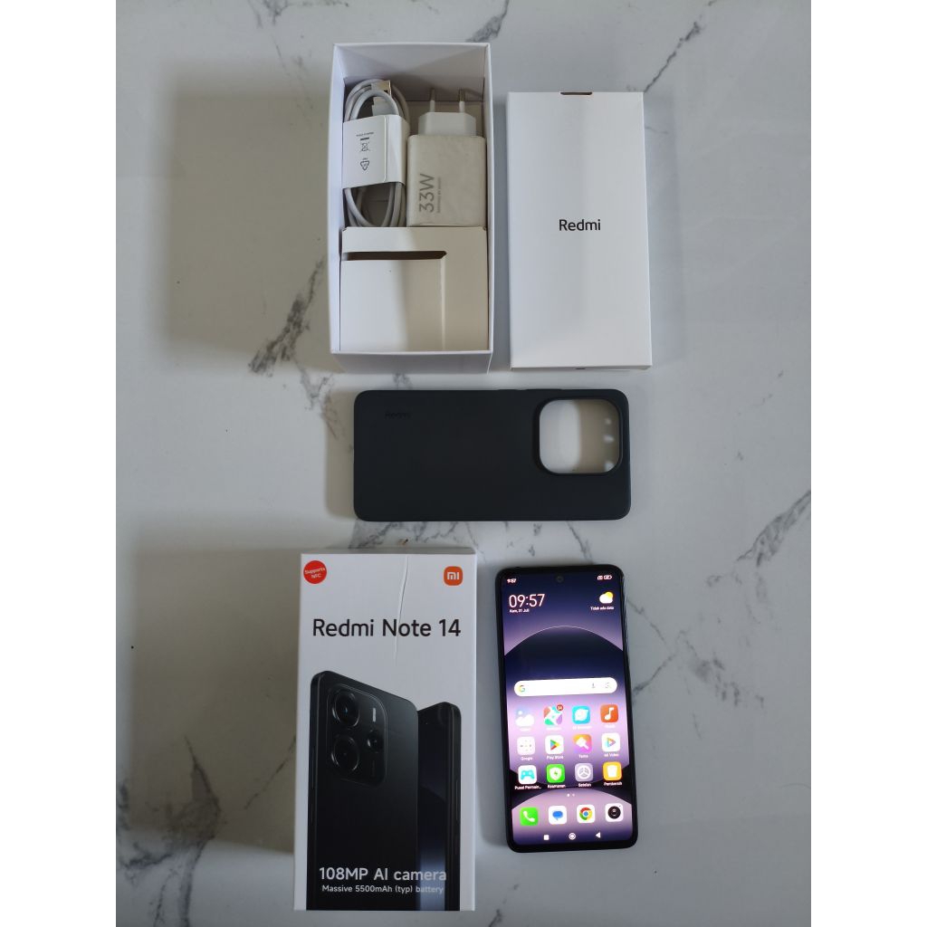 Redmi Note 14 4G [8/128 GB] Second Fullset | Android Xiaomi Redmi Bekas Murah