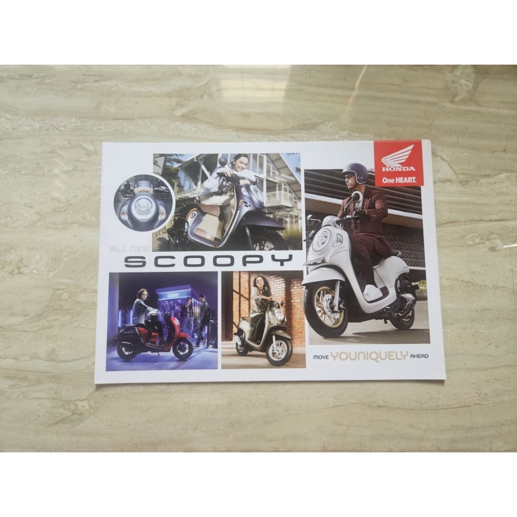 brosur katalog motor honda scoopy 2021 leaflet