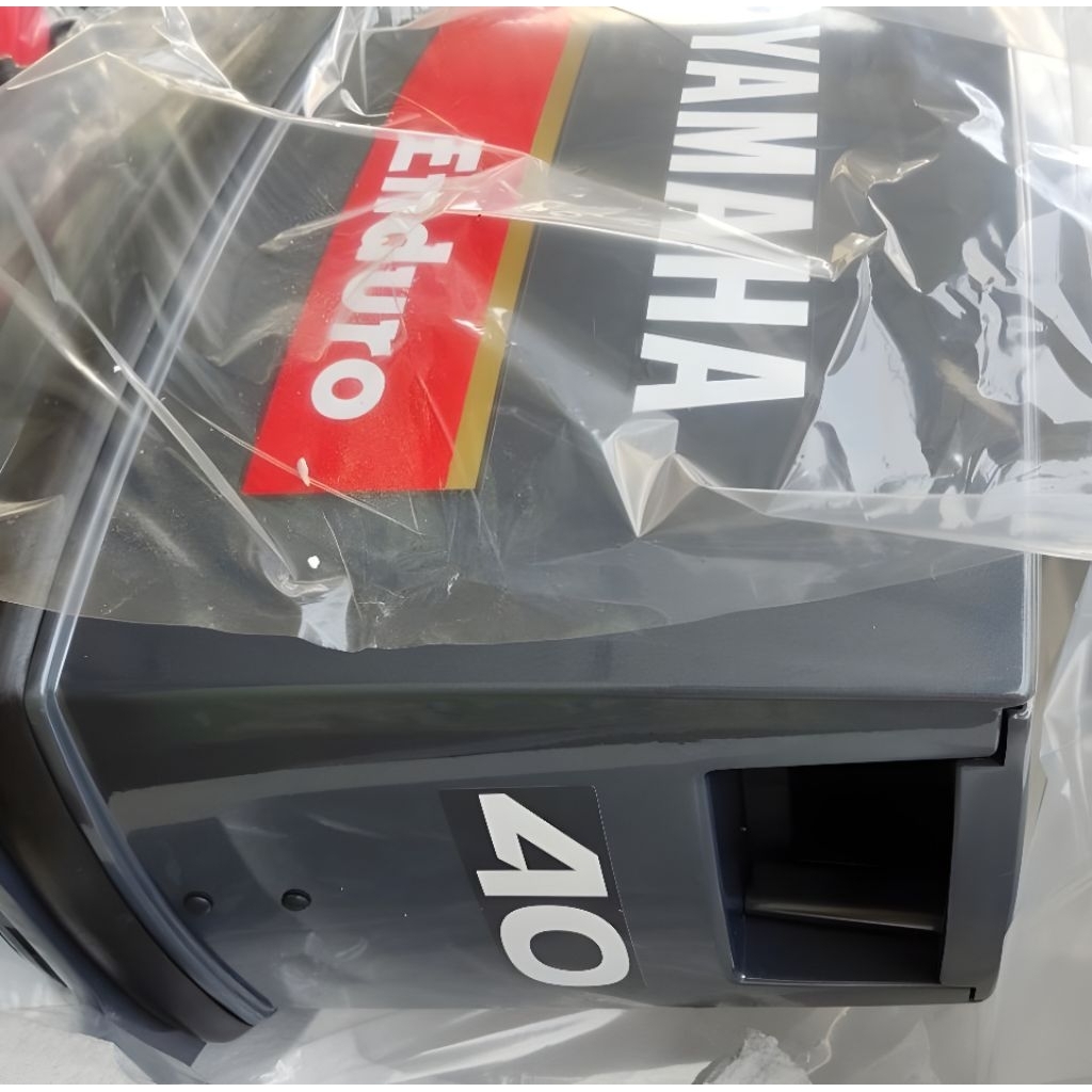 Kap Yamaha 40 Pk - kap Mesin Yamaha 40 pk Tutup Mesin Tempel Yamaha 2 Tak Asli Pabrik Original 100%