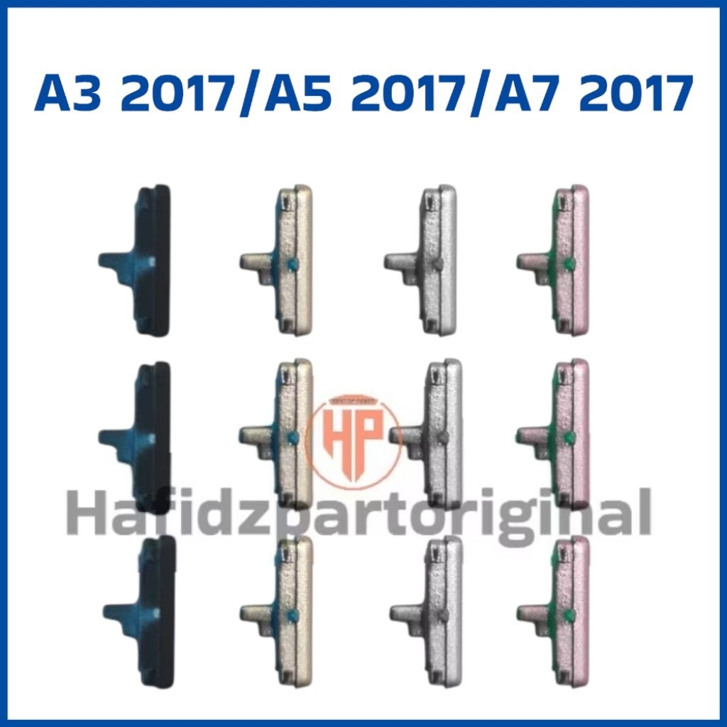 Tombol Luar Power On Off Volume Samsung  A3 2017 / A5 2017 / A7 2017 New