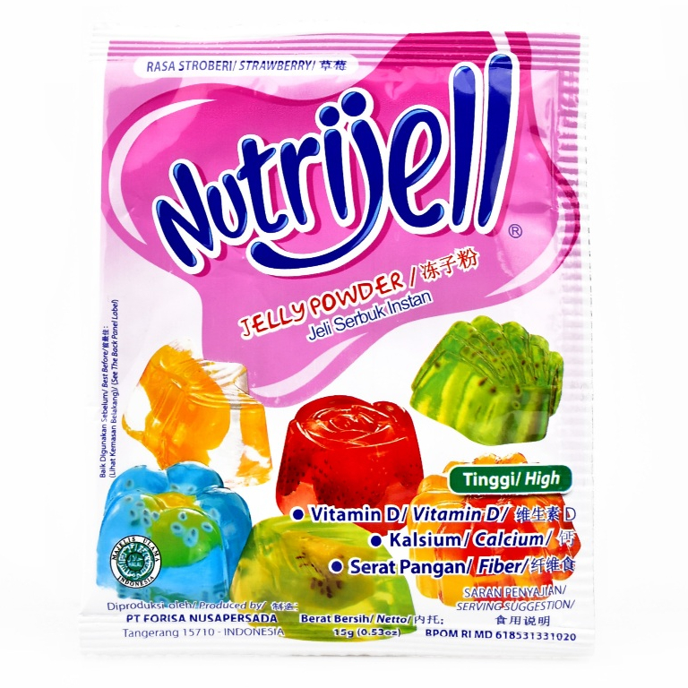 

NUTRIJELL STRAWBERRY REG 15 GR 8992933211115