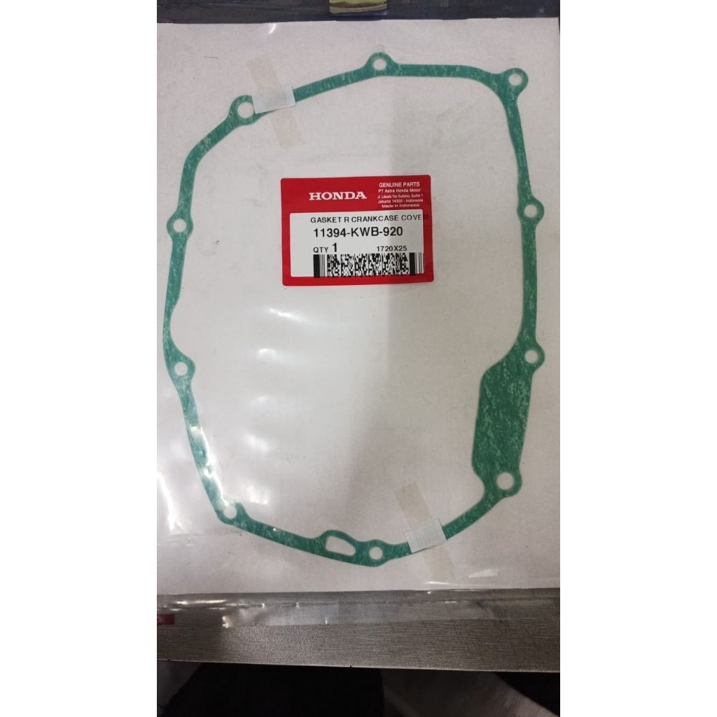 Gasket R Crankcase Cover Blade & Revo 110 FI – Original Honda 11394KWB920