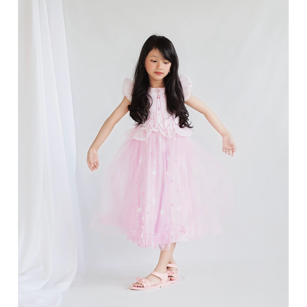 Balloon- Princess Aurora Pastel Kids Dress