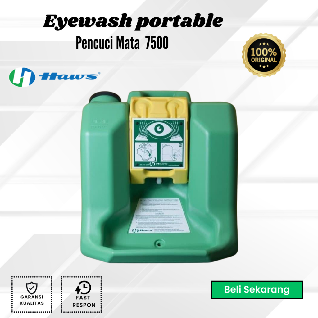 HAWS Portable Eyewash 7500 16 Gal Original