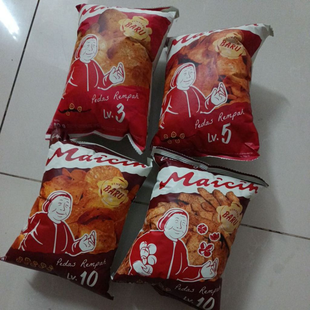 

Keripik pedas singkong dan cemilan pedas basreng maicih original - BELI 6 FREE PACKING DUS