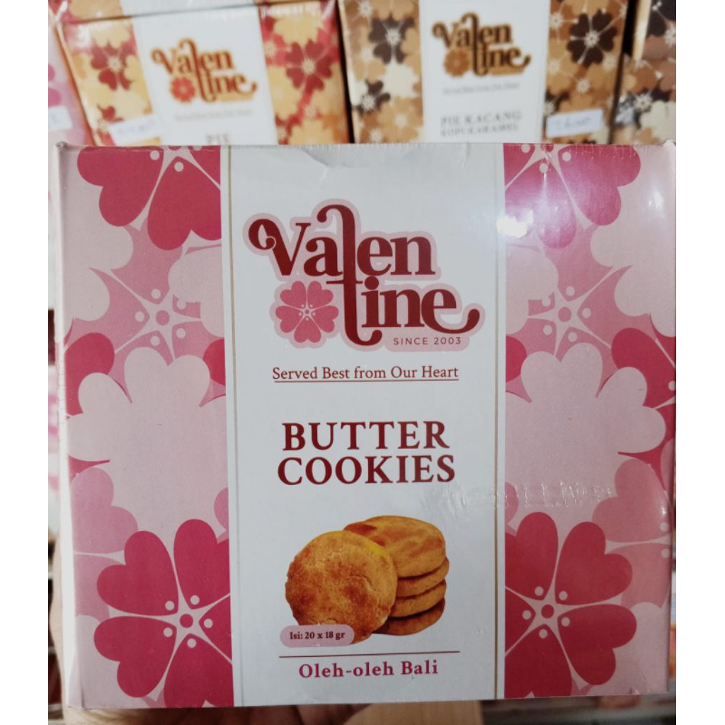

Pie Kacang Valentine (Butter Cookies)