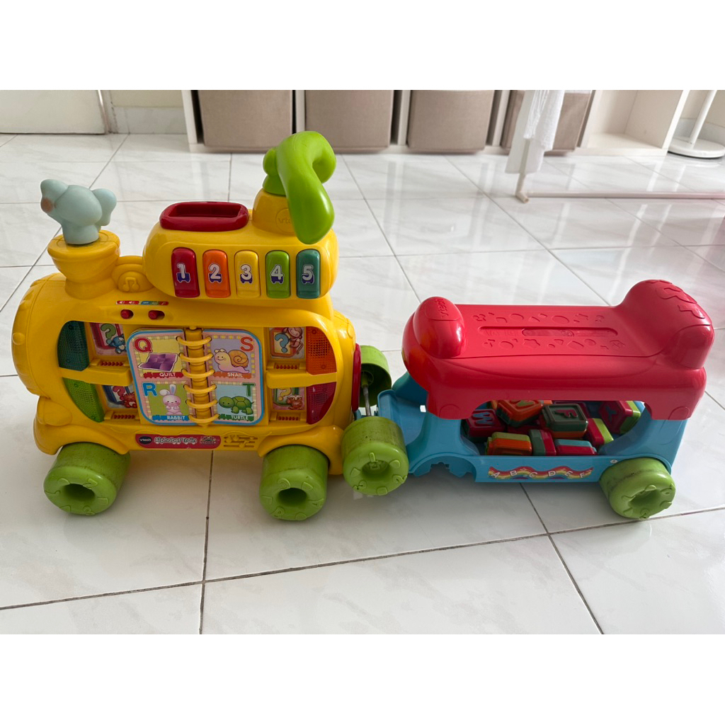 vtech sit to stand train preloved