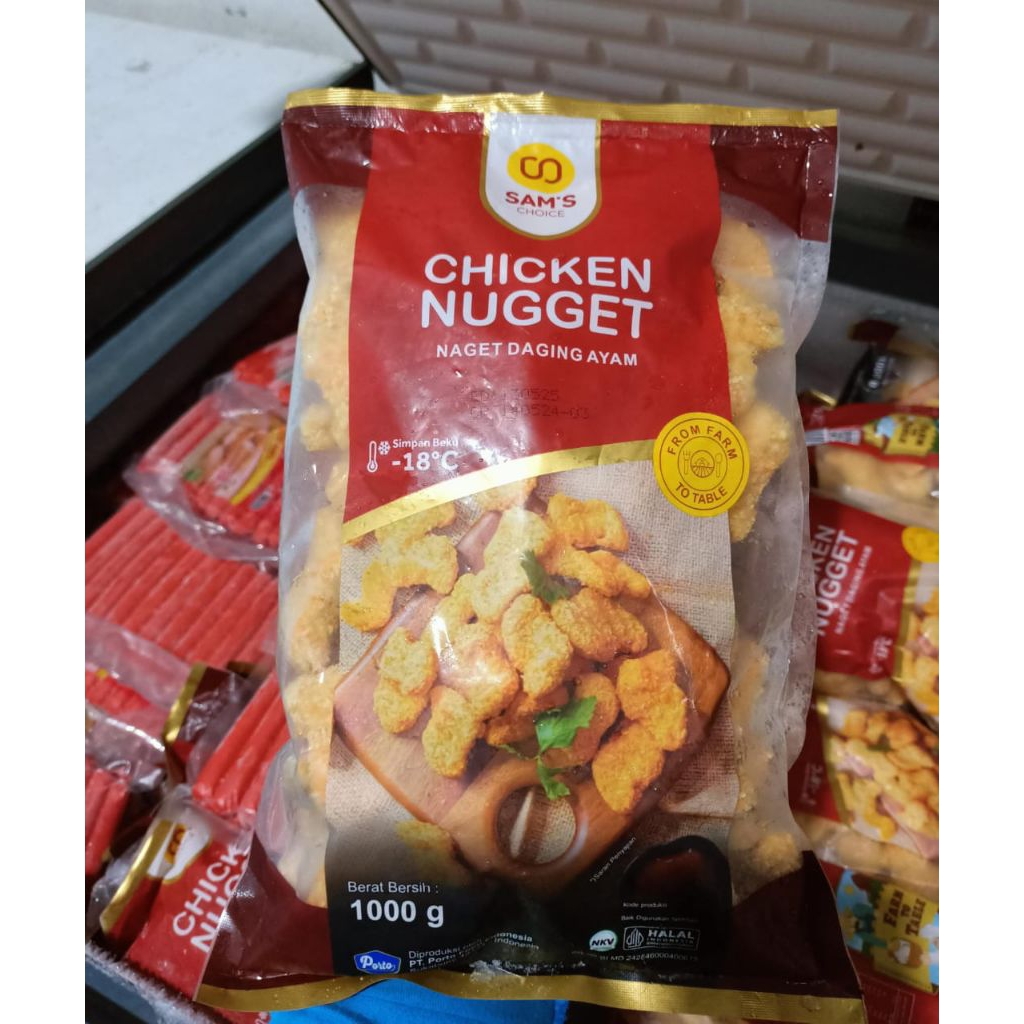 

Sam's Choice Nugget Chicken 1 kg