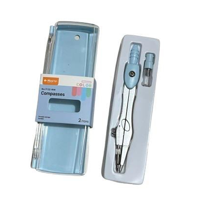 

JANGKA + ISI PENSIL 9122-WM / COMPASS + PENCIL 2IN1 / JANGKA SEKOLAH