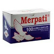 

AMPLOP MERPATI KECIL, ISI 100, UKURAN 110X70MM