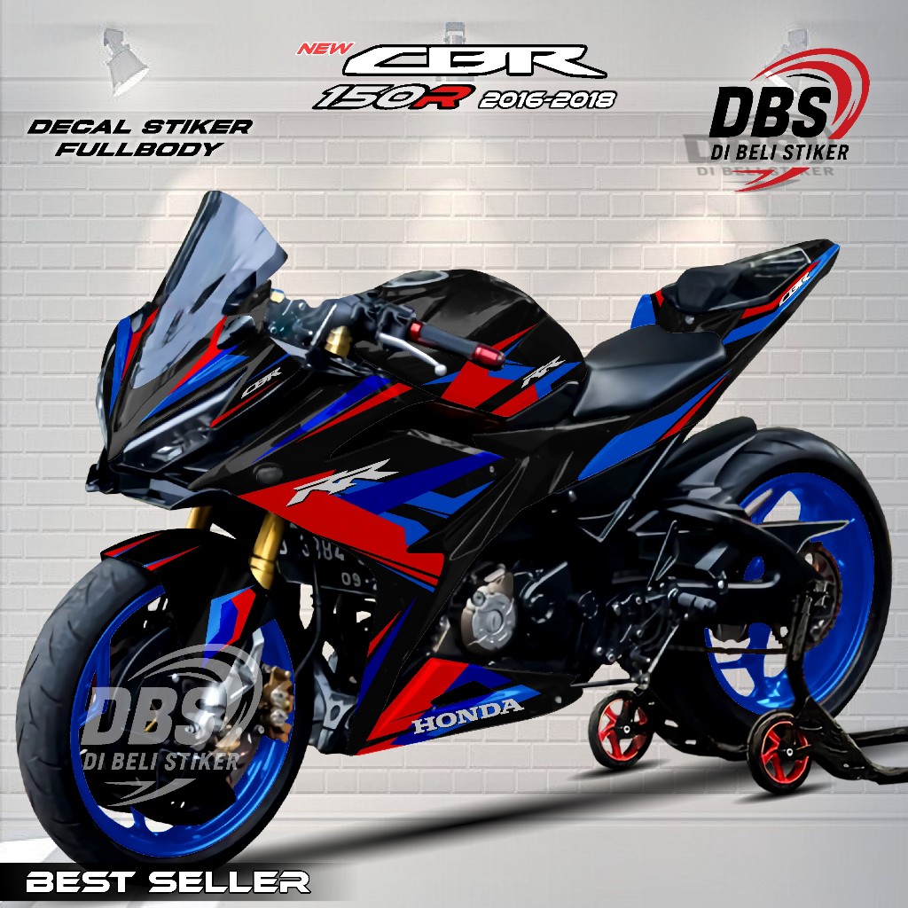 Stiker CBR 150R 2016-2018 Fullbody / Decal Stiker CBR 150R Full Body Motif LIVERRY BMW DBS101