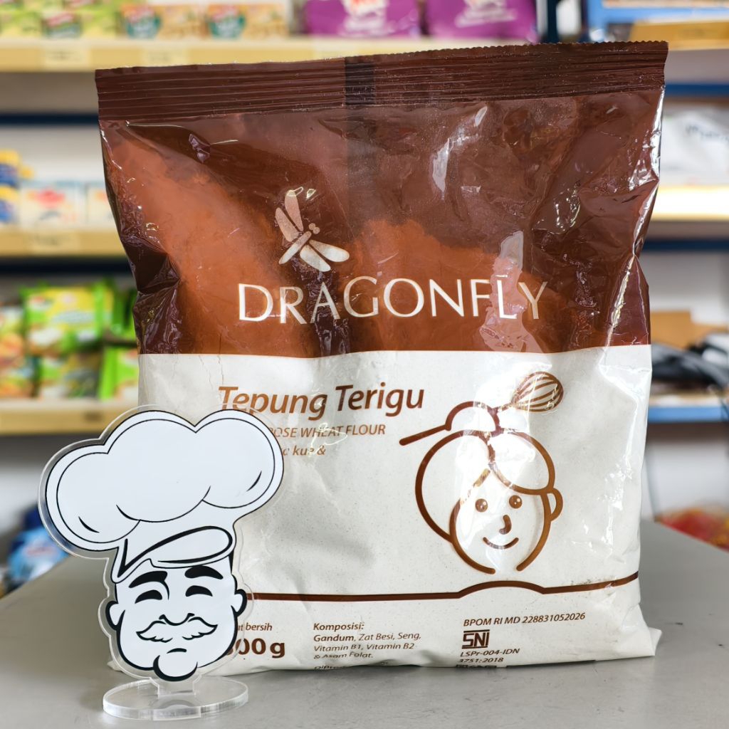 

Tepung Dragonfly 500Gr / Tepung Serbaguna Dragon Fly 500Gr