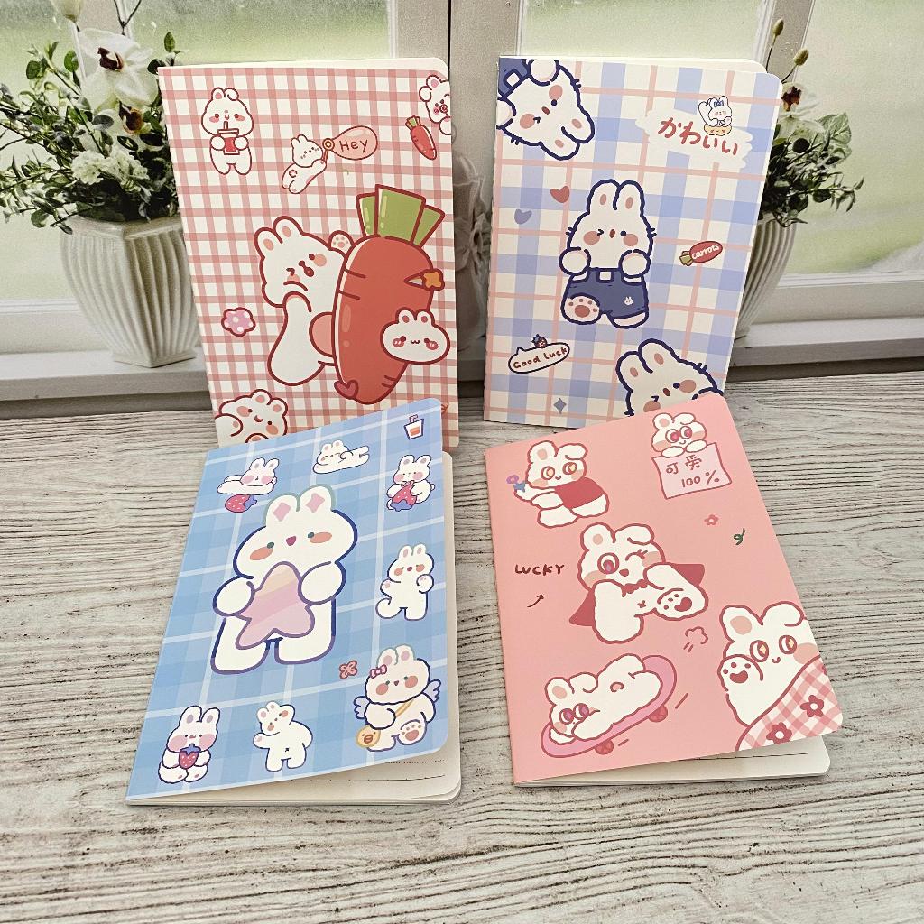 

Buku Tulis Standar Ukuran A5 Cover Kotak Kelinci Buku Tulis Notebook Bisa COD