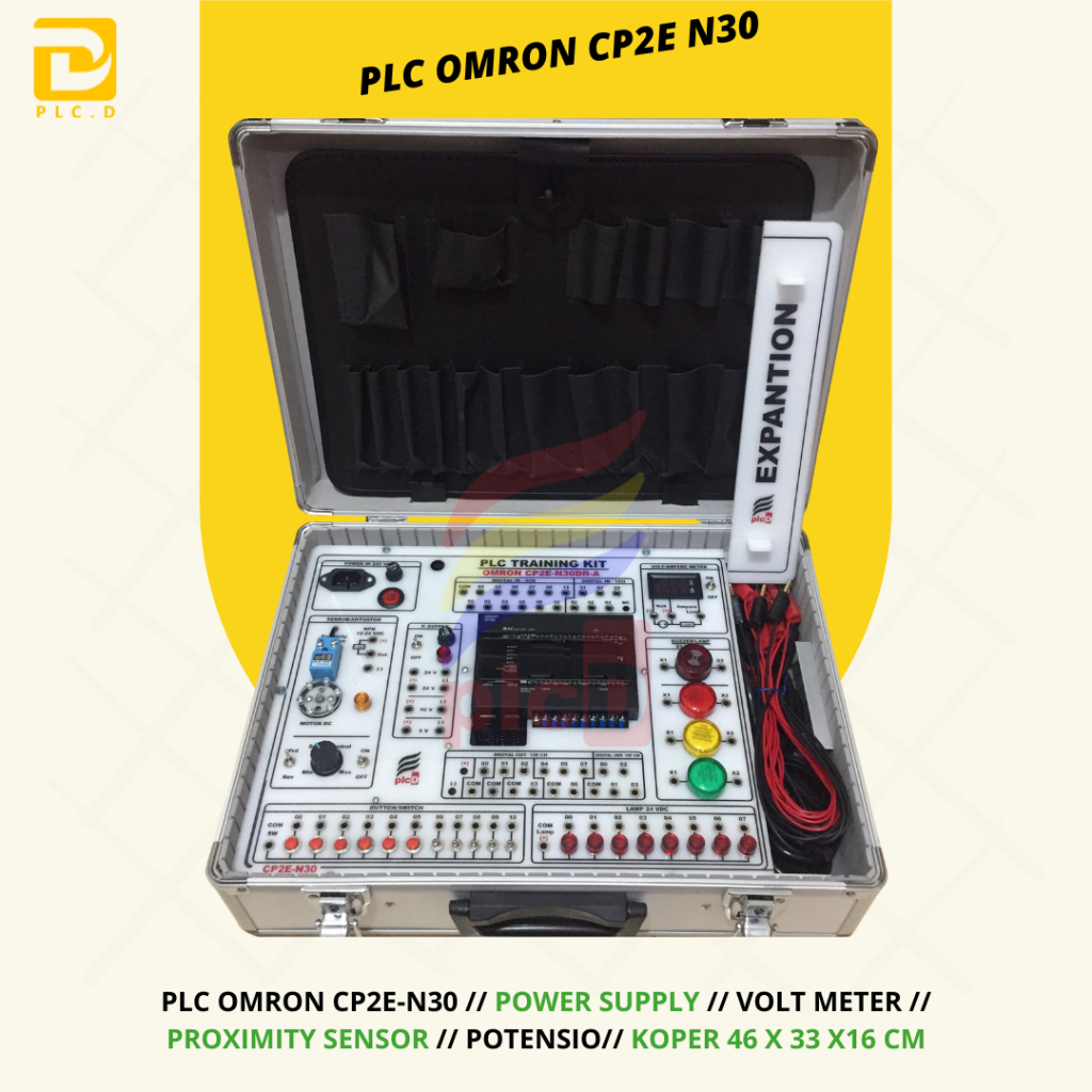 PLC Omron CP2E-N30DR-A Training KIT