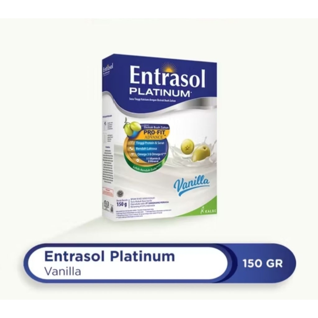 

Entrasol Platinum Vanilla 150 g