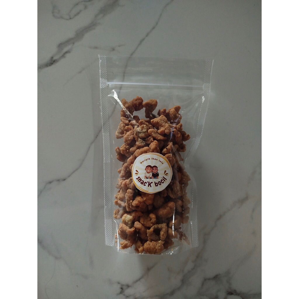 

Keripik Ikan Lele Original Camilan Crispy